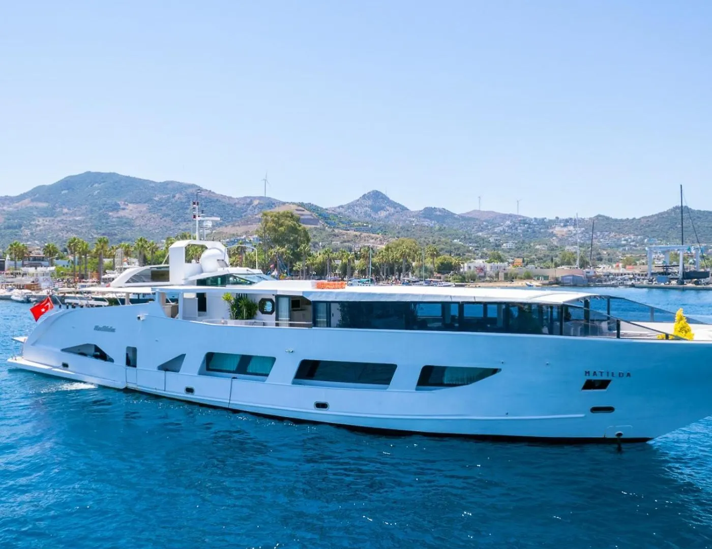 Båthotell Yalikavak Matilda Mega Yacth Hotel Bodrum